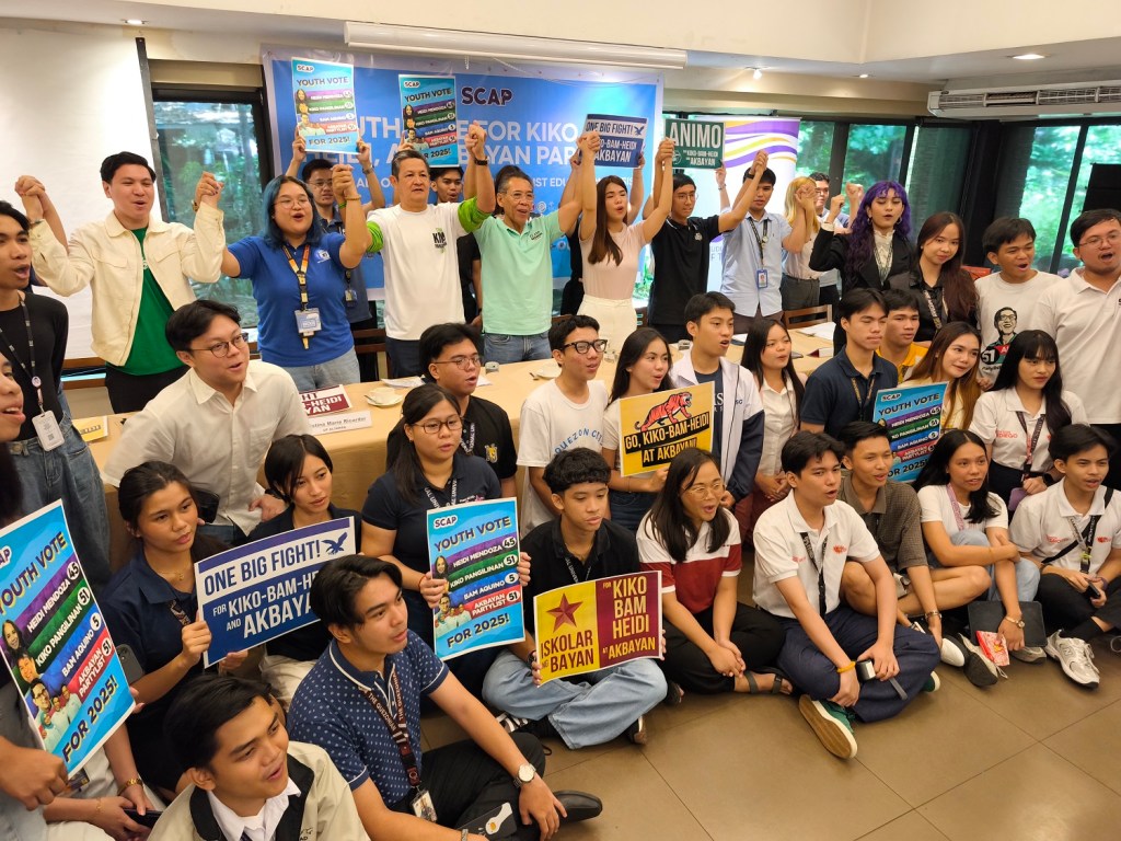 Student Councils representing half a million youth voters back Kiko, Bam, Heidi and Akbayan Party List